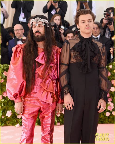 gucci model man|alessandro michele and harry styles.